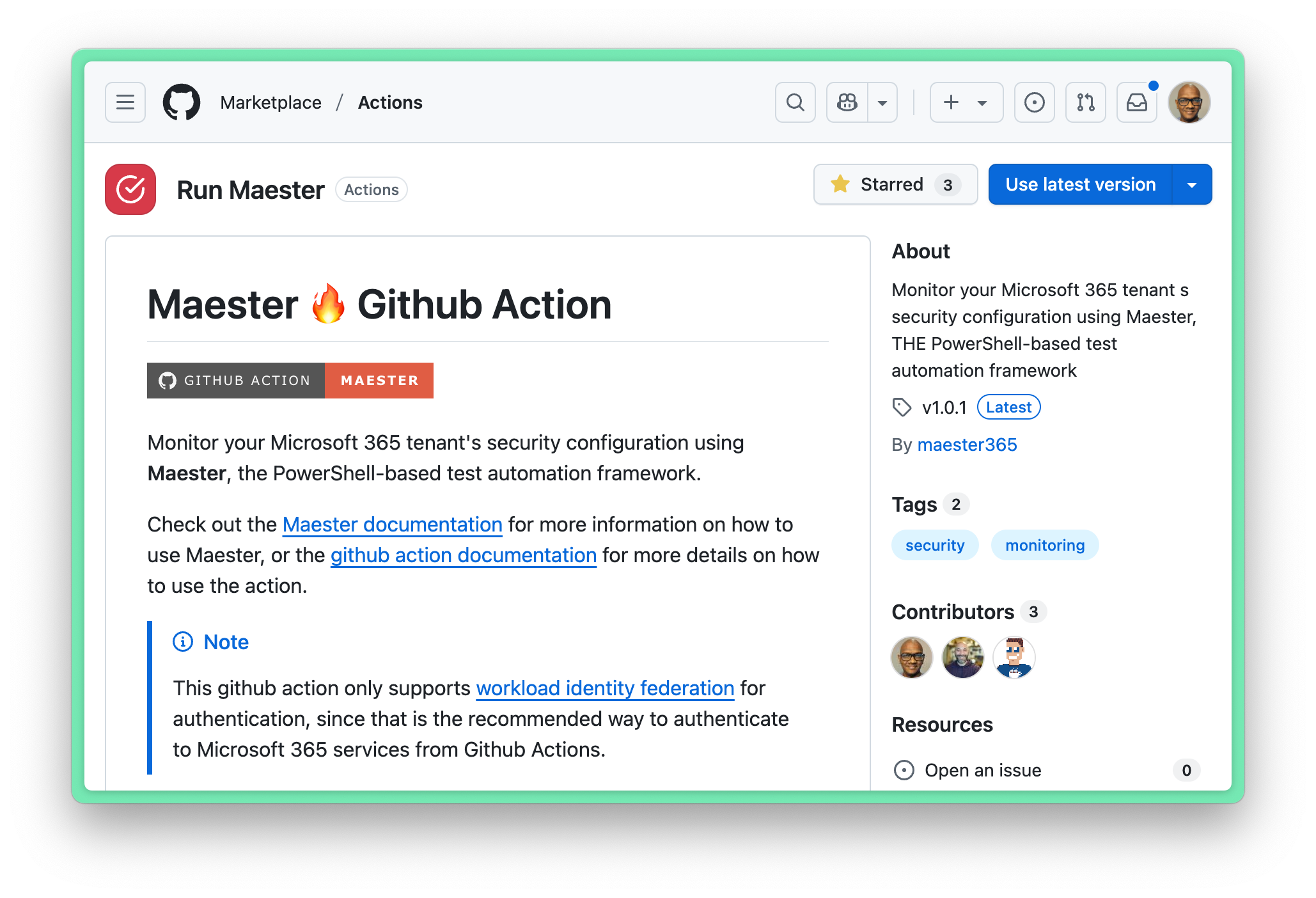 New tests in M365Advisor