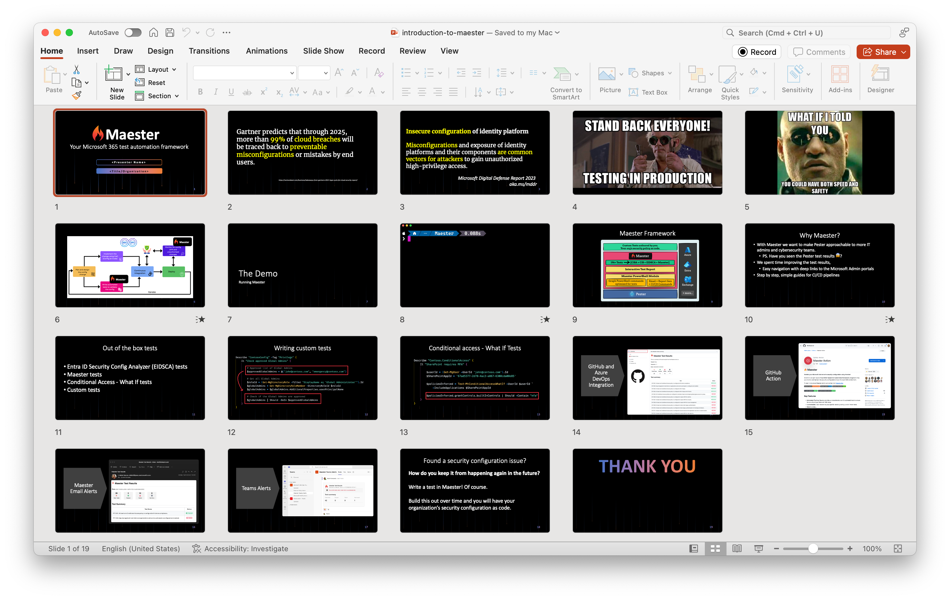M365Advisor Presentation